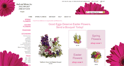 Desktop Screenshot of budsandbloomsflowers.com